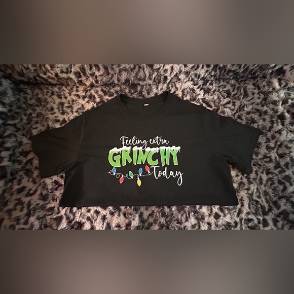 Other - Christmas grinch T-shirt, size large 100% cotton NWOT